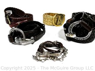 Six (6) Womens Belts New with Tags