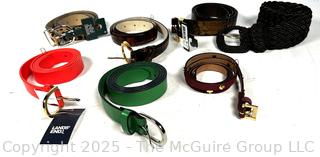 Seven (7) Women's Belts New with Tags