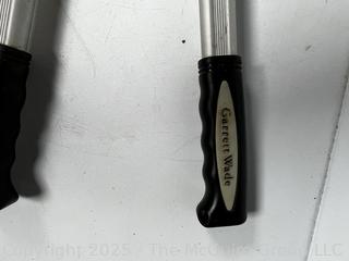 Fireplace tongs and Garrett Wade Pruner