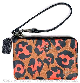 Coach Wild Beast Wristlet New without Tags