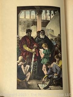 Leather Bound, Beacon Lights of History by John Lord Volume V The Middle Ages, 1883 Book