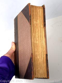 Leather Bound, Beacon Lights of History by John Lord Volume V The Middle Ages, 1883 Book