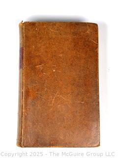 Leather Bound Works of Horace with English Notes Critical and Explanatory by Charles Anthon 1872, Book