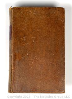 Leather Bound Works of Horace with English Notes Critical and Explanatory by Charles Anthon 1872, Book