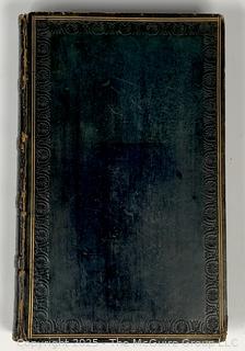 Green Leather Bound With Gilt The Shipwreck, A Poem In Three Cantos by William Falconer, Book
