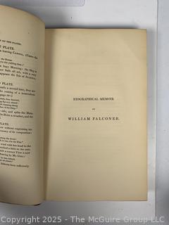 Green Leather Bound With Gilt The Shipwreck, A Poem In Three Cantos by William Falconer, Book