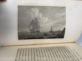 Green Leather Bound With Gilt The Shipwreck, A Poem In Three Cantos by William Falconer, Book