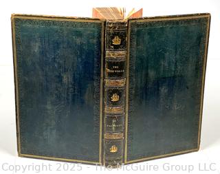 Green Leather Bound With Gilt The Shipwreck, A Poem In Three Cantos by William Falconer, Book