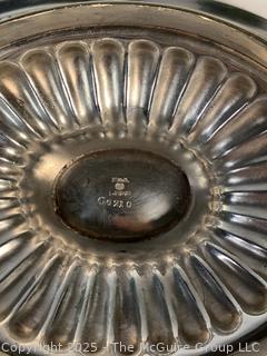 Victorian Silver Plated Bride's Basket 