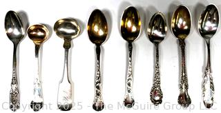 Eight (8) Sterling Silver Spoons. 74 Grams