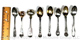Eight (8) Sterling Silver Spoons. 74 Grams