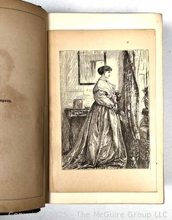 Gilt and Leather Bound Poetical Works by Henry Wadsworth Longfellow by William P Nimmo 1864 Book
