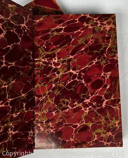 Two (2) Gilt and Leather with Marbled Paper Bound Memoirs of the House of Orleans, Vol II and III, W. Cooke Taylor (1849)
