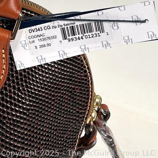 Dooney & Bourke Zip Zip Satchel Handbag, New with Tags