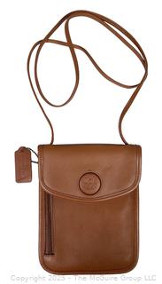 Brown Coach Leather 1996 Olympic 100th Anniversary Crossbody Handbag, New without Tags