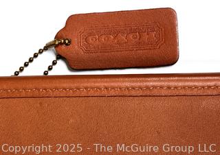 Brown Coach Leather 1996 Olympic 100th Anniversary Crossbody Handbag, New without Tags