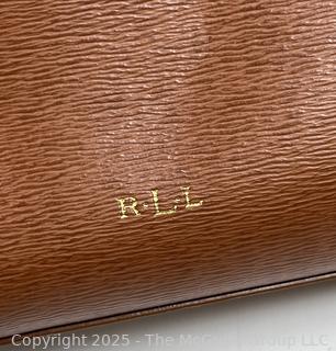 Ralph Lauren Brown Newbury Crossbody Handbag, New with Tags