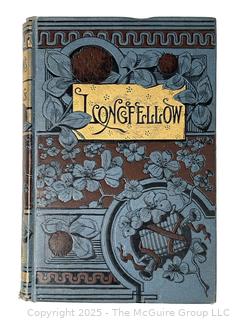 The Early Poems of Henry Wadsworth Longfellow 1885 Book