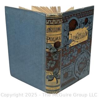 The Early Poems of Henry Wadsworth Longfellow 1885 Book