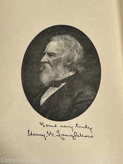 The Early Poems of Henry Wadsworth Longfellow 1885 Book