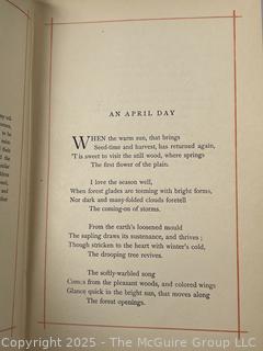 The Early Poems of Henry Wadsworth Longfellow 1885 Book