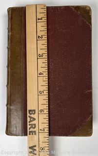 Leather Bound Mémoires de Jacques Casanova 1863. Book