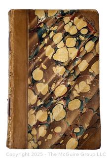 Leather with Marbled Paper Bound The Heir of Selwood: Or, Three Epochs of a Life 1838.  Book