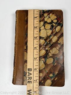 Leather with Marbled Paper Bound The Heir of Selwood: Or, Three Epochs of a Life 1838.  Book