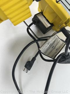 Two (2) Corded WorkForce Brand Halogen Shop Lamps