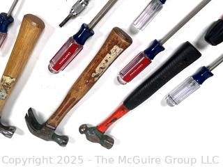 Hammers and Screwdrivers Hand Tools