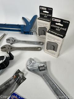 3/8" Sockets, Coping Saw, Stud Finder, Caulking Guns, Wrenches and Pliers Hand Tools