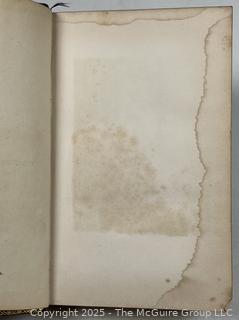 Leather Bound with Gilt Decoration of the Poetical Works of Henry Wadsworth Longfellow 1854, Book