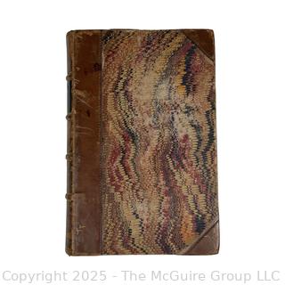 Leather with Marbled Paper Bound The Poetical Works of Thomas Moore 1841. Book