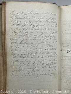 Leather Bound with Gilt The Course of Time by Robert Pollok, 1827. Book