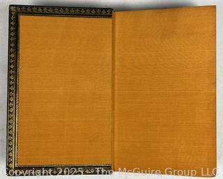 Leather with Fleur De Lis Gilt Cover Memoires De Madame De Staal De Launay 1890. Book