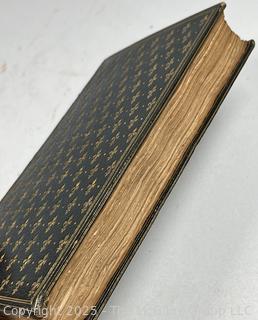 Leather with Fleur De Lis Gilt Cover Memoires De Madame De Staal De Launay 1890. Book