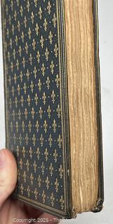 Leather with Fleur De Lis Gilt Cover Memoires De Madame De Staal De Launay 1890. Book