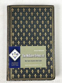 Leather with Fleur De Lis Gilt Cover Memoires De Madame De Staal De Launay 1890. Book