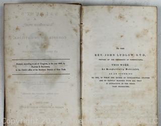 Leather Bound Sallust's Jugurthine War by Charles Anthon 1839 Book 