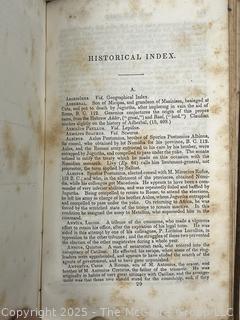 Leather Bound Sallust's Jugurthine War by Charles Anthon 1839 Book 