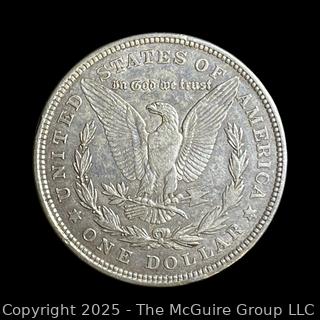 1921 (D) Morgan Head US Silver Dollar Coin