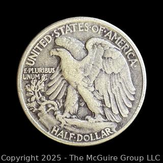 1946 (P) "Walking Liberty" US Half Dollar Silver Coin