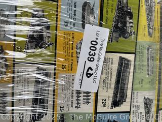 AHM Train Cars and Accessories, Including Eight (8) HO Scale Train Cars in Boxes