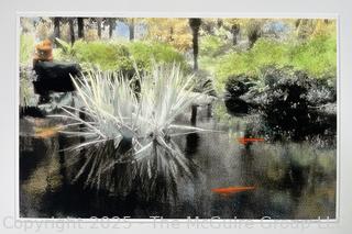 Unframed Digital Color Photo Titled Buddha Koi by Diane B Dunn, 2009.  