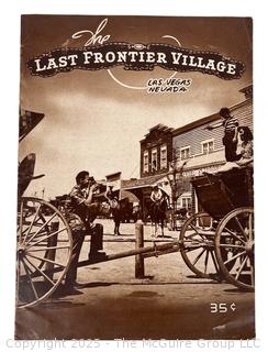 Last Frontier Village Restaurant Casino Souvenir Brochure, Las Vegas NV 1950's