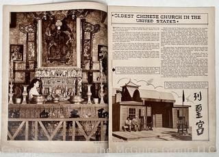 Last Frontier Village Restaurant Casino Souvenir Brochure, Las Vegas NV 1950's
