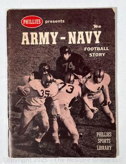 1959 Souvenir Program of ARMY-NAVY Football Game 