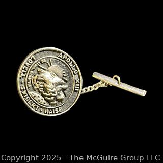 NASA Apollo XIII Tie Tack w/chain