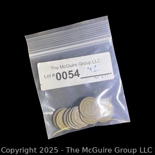 Fifteen (15) US One Cent "Indian Head" Copper Coins