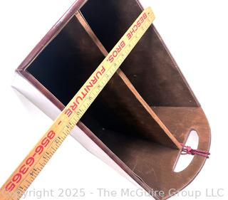 Magazine Rack and Wooden Duck Box